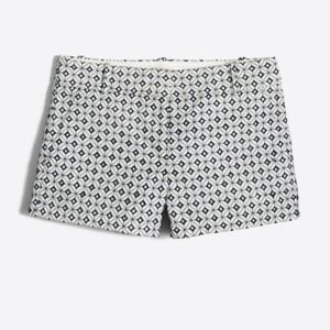 J. Crew Women's 3" Eyelet Short F0308 Size 4